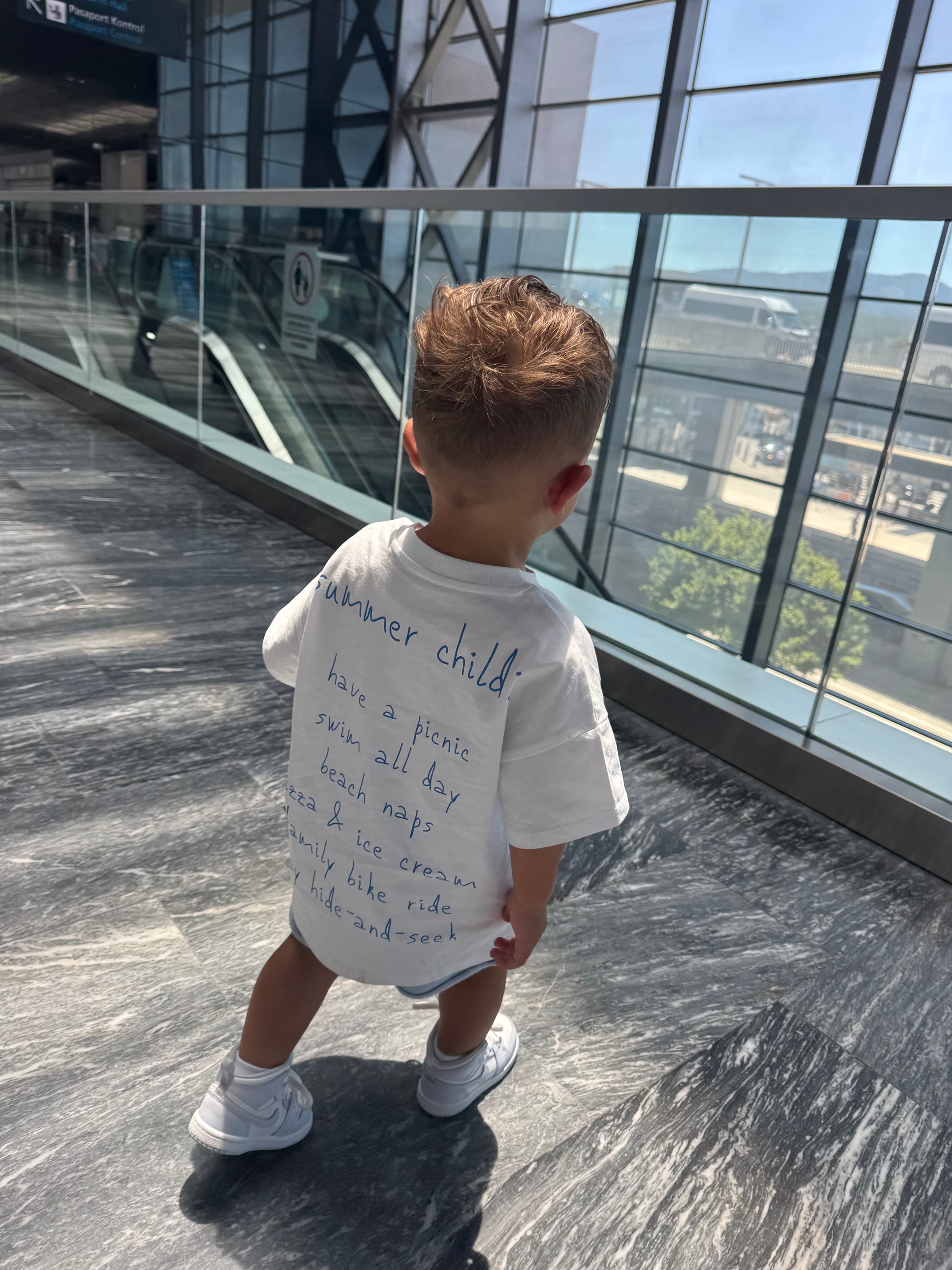 oversize summer child shirt