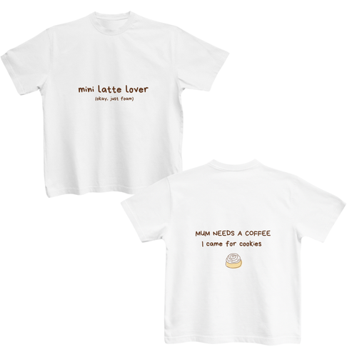 Latte lover t-shirt