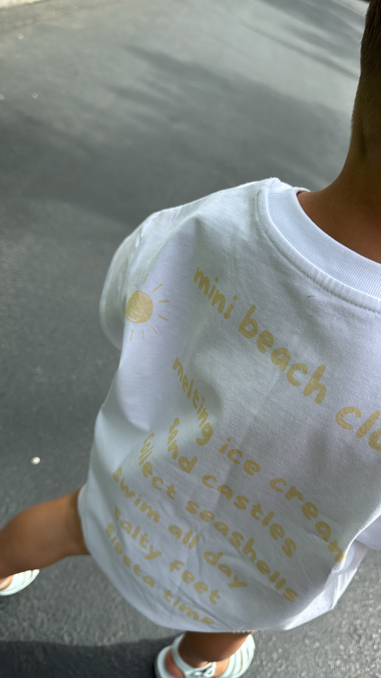 mini beach club t-shirt