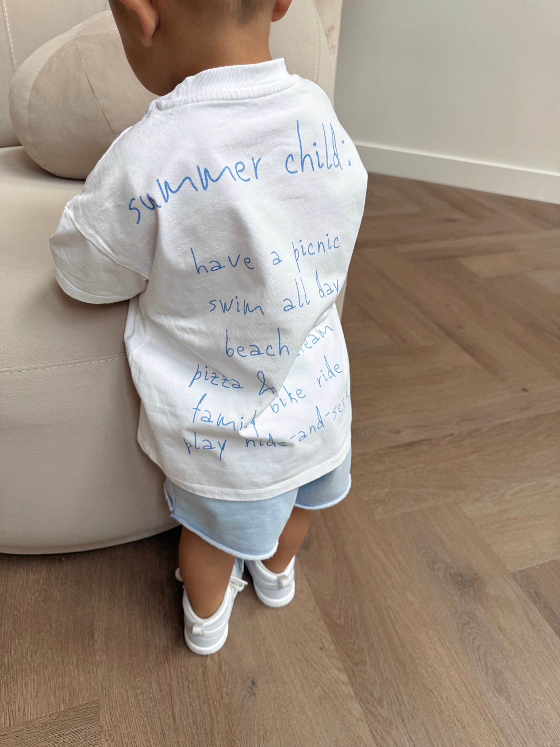 oversize summer child shirt
