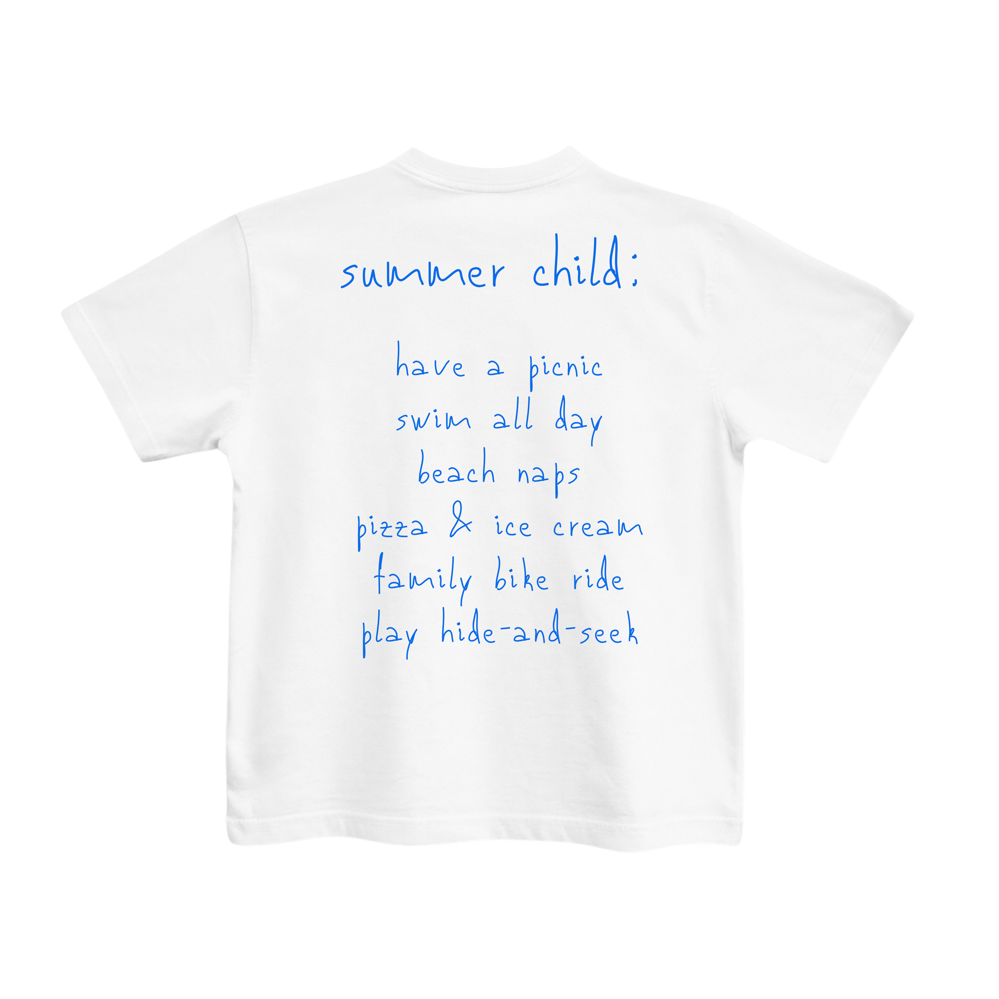 oversize summer child shirt