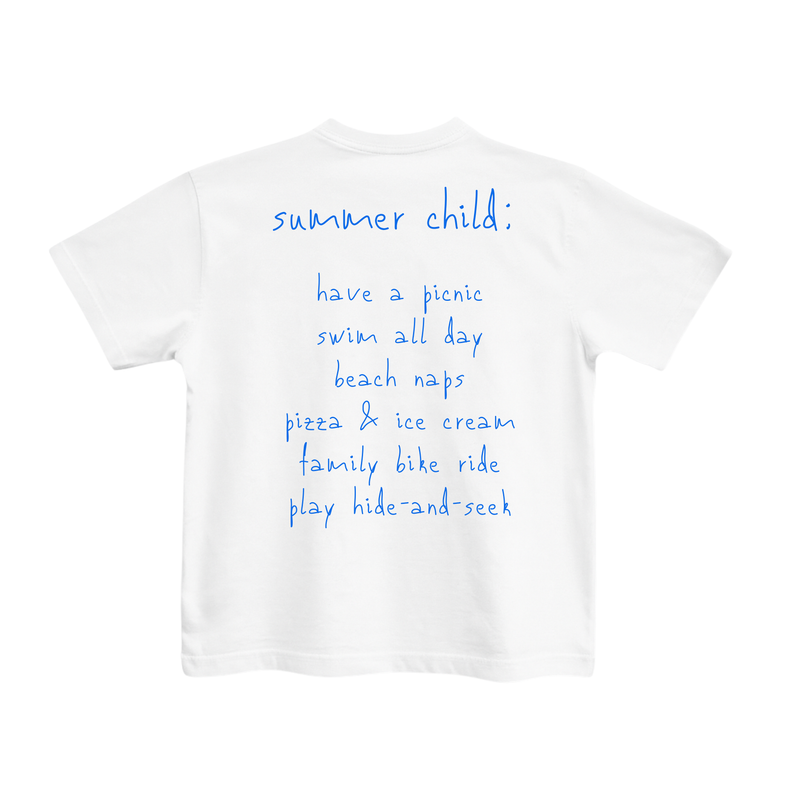 oversize summer child shirt